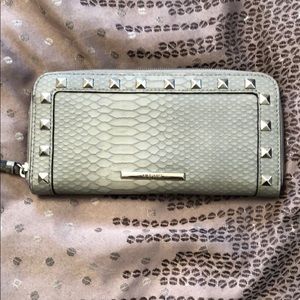 Grey snake skin Nine West wallet